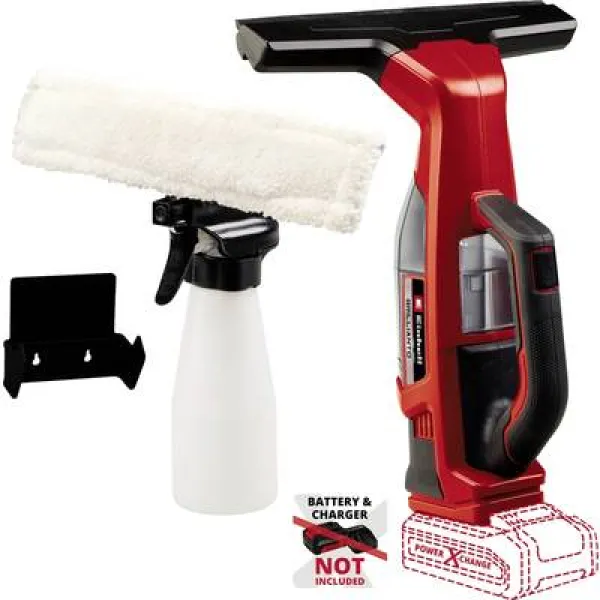 Image of Einhell BRILLIANTO Power X-Change Window cleaner Red, Black