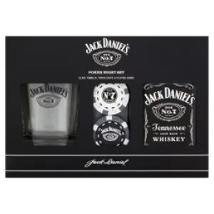 Image of Jack Daniel's Poker Night Gift Set Black/White