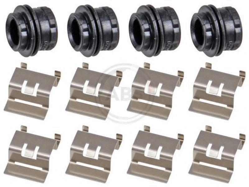 Image of A.B.S. Brake pad fitting kit A.B.S. 1983Q