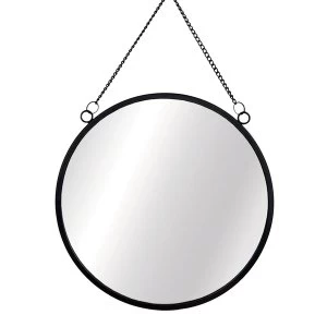 Image of Sass & Belle Jet Black Round Mirror