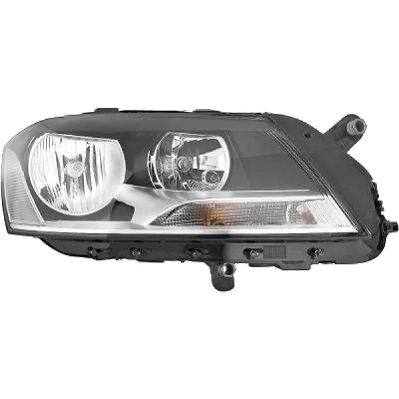 Image of DIEDERICHS 2248080 Headlights H7/H7, with bulb, Right, with motor for headlamp levelling, Halogen Headlight (259)
