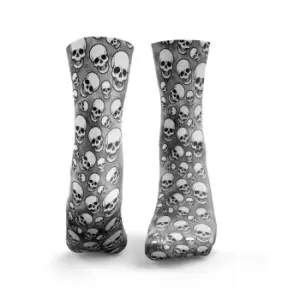 Image of Hexxee Skull Socks - Black
