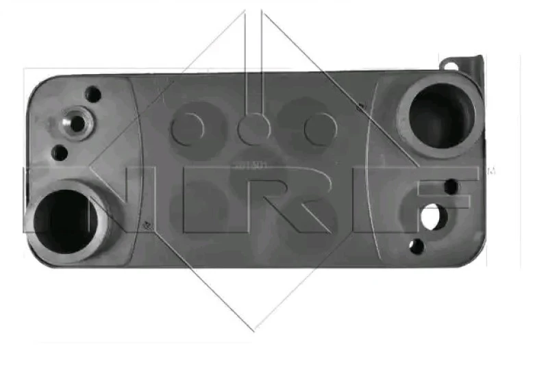 Image of NRF 31227 Oil Cooler Stainless Steel Oil Cooler,engine oil (469)