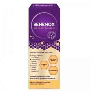 Image of Benenox Overnight Recharge Lemon & Ginger 135ml