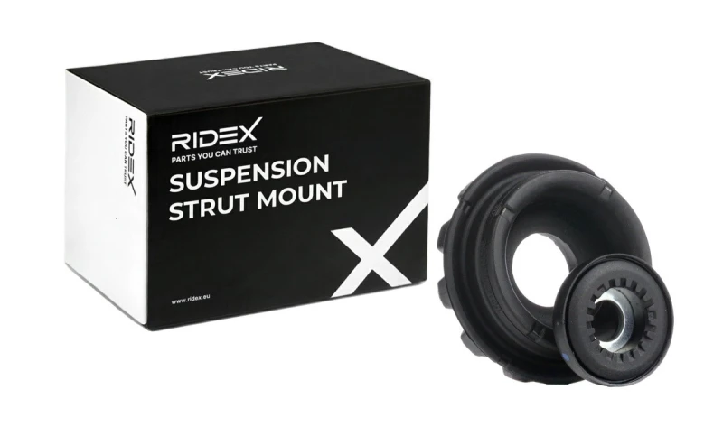 Image of RIDEX 1180S0102 Top strut mount Front Axle Suspension Strut Support Bearing (1180)