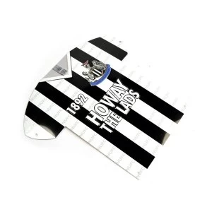 image of Newcastle UTD Shirt Shaped Metal Sign