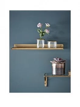 image of Cox & Cox Slimline Metal Shelf