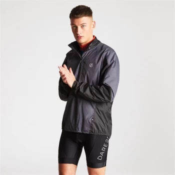 image of Dare 2b Mediant Waterproof & Breathable Reflective Jacket - Black