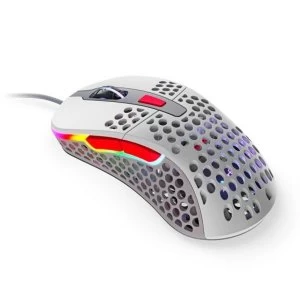 Image of Xtrfy M4 RGB Wired Optical Gaming Mouse, USB, 400-16000 DPI, Omron Switches, 125-1000 Hz, Adjustable RGB, Retro