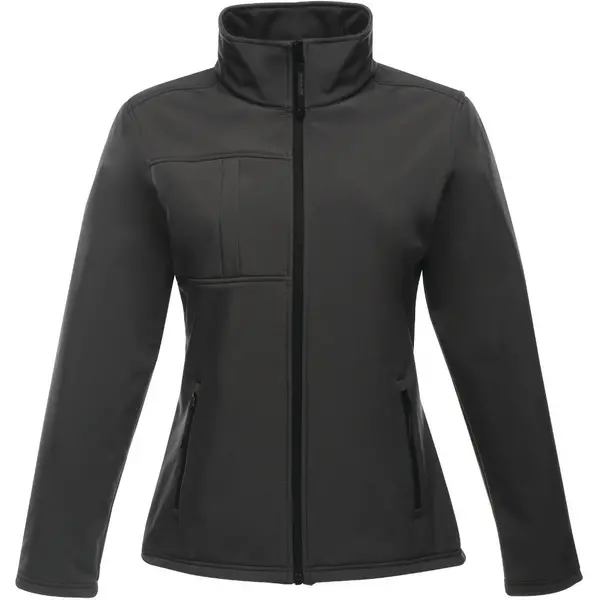 Image of Professional OCTAGON II Waterproof Softshell Jacket mens Coat in Grey. Sizes available:UK 10,UK 12,UK 14