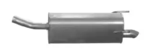 Image of IZAWIT Rear silencer OPEL,VAUXHALL 21.157 5852307,5852307