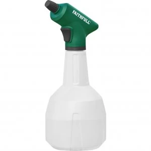 Image of Faithfull Handheld Battery Powered Sprayer 1l