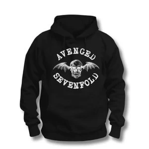 Image of Avenged Sevenfold - Logo Unisex XX-Large Pullover Hoodie - Black
