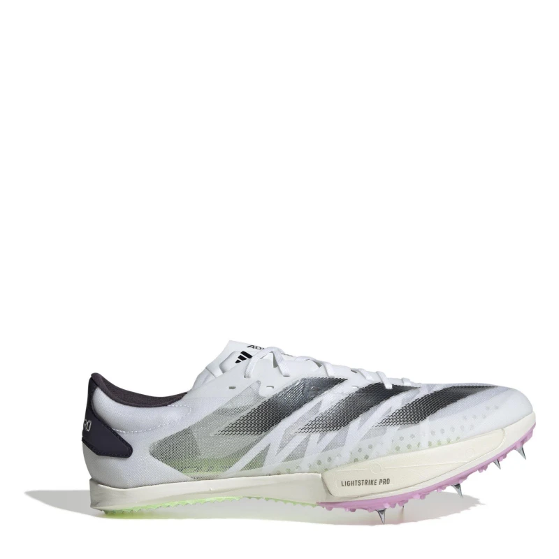 Image of adidas Mens Adizero Ambition Track Running Spike Ftwr White male 6.5 (40)