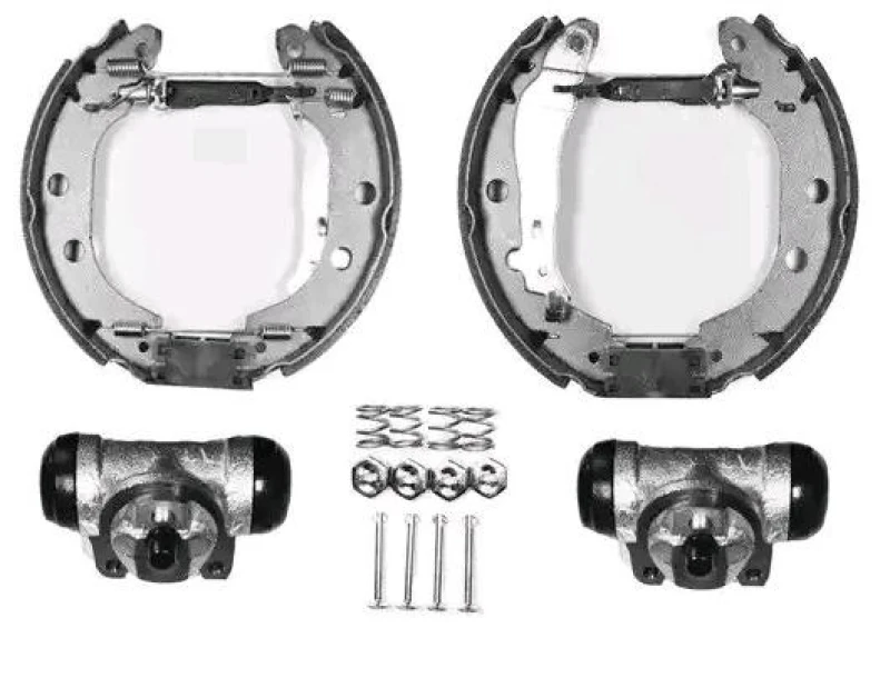Image of JURID 381366J Brake Set, drum brakes with wheel brake cylinder Brake Set,drum brakes (3859)