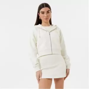 Jack Wills Wave Zip Up Hoody - White