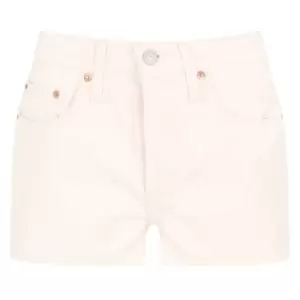 Image of Levis 501 Original Shorts - White
