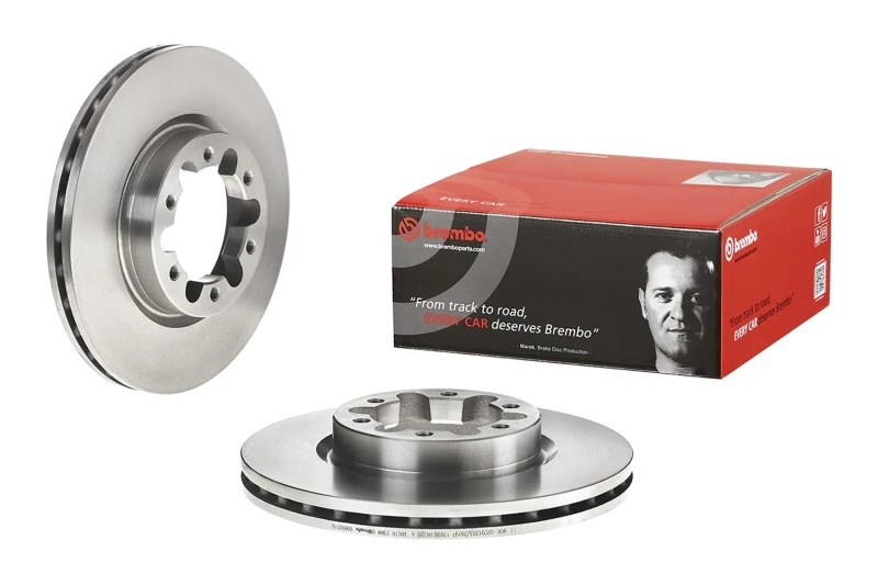 Image of BREMBO Brake disc BREMBO 09.8965.10