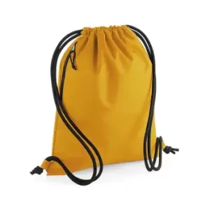 BagBase Unisex Recycled Gymsac (One Size) (Mustard)