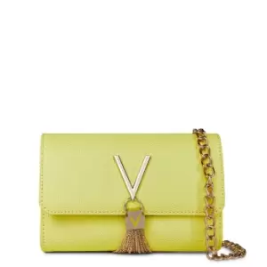 Image of Valentino Bags Valentino Fold Over Divina Bag - Yellow