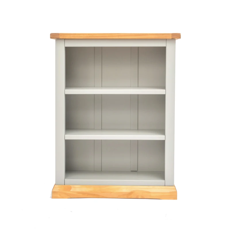 Image of Cabinet Bits Bomporto Light Grey Bookcase 90X70X25Cm