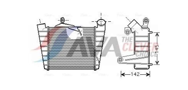 Image of Intercooler AVA COOLING SYSTEMS SAA4020