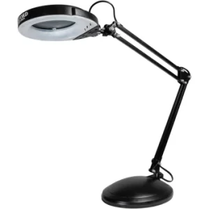 image of SMD LED Desk Magnifier Task Lamp with Weighted Base