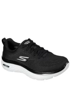 Image of Skechers Go Walk Hyper Burst Space Insight Trainers, Black, Size 4, Women