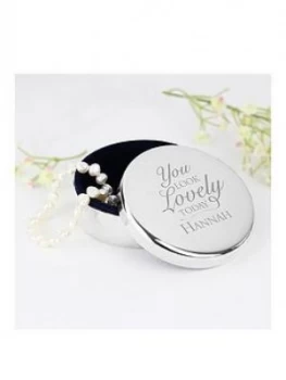 image of Personalsied "You Look Lovely Today Trinket Box