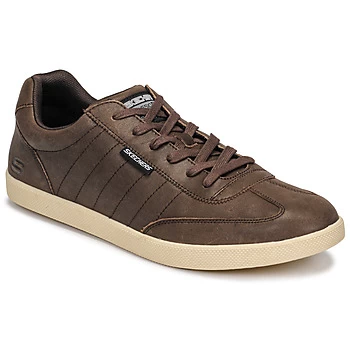 Image of Skechers PLACER BREACHER mens Shoes Trainers in Brown,7,10