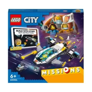 image of LEGO City Mars Spacecraft Exploration Missions App Set 60354 - Multi