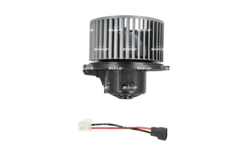 Image of NRF 34312 Blower Motor for left-hand drive vehicles Interior Blower (2669)