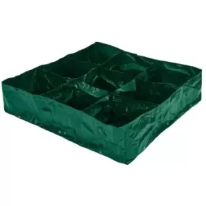 Image of 10110 9-Section Grow Bag Planter 230L - Draper