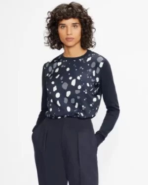 Image of Woven Front Jumper