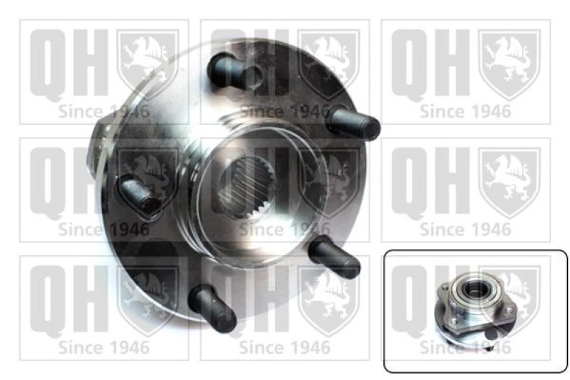 Image of QUINTON HAZELL Wheel bearing kit QUINTON HAZELL QWB1471