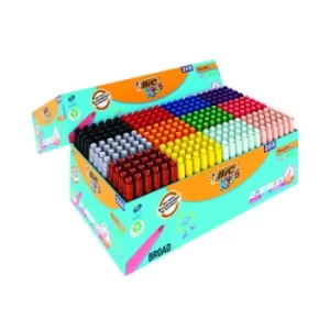 image of Bic Kids Visacolour Colouring Pens XL Assorted (Pack of 288) 975144