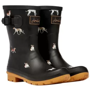 Image of Joules Womens Molly Mid Height Printed Welly AW21 6 (EU39)