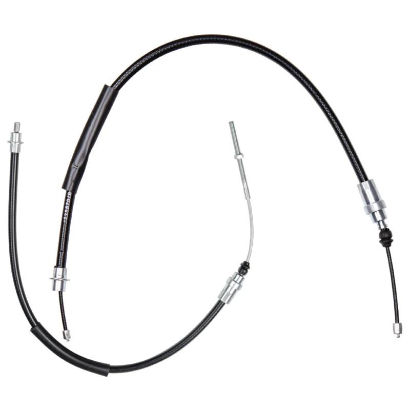 Image of RIDEX 124C1083 Brake Cable Rear, 690/490+645/500mm Cable,parking brake (124)