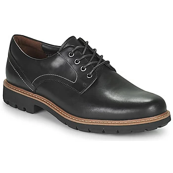 Image of Clarks BATCOMBE HALL mens Casual Shoes in Black,7,8,9,9.5,10.5,11,8.5,12,13,7.5,10,6