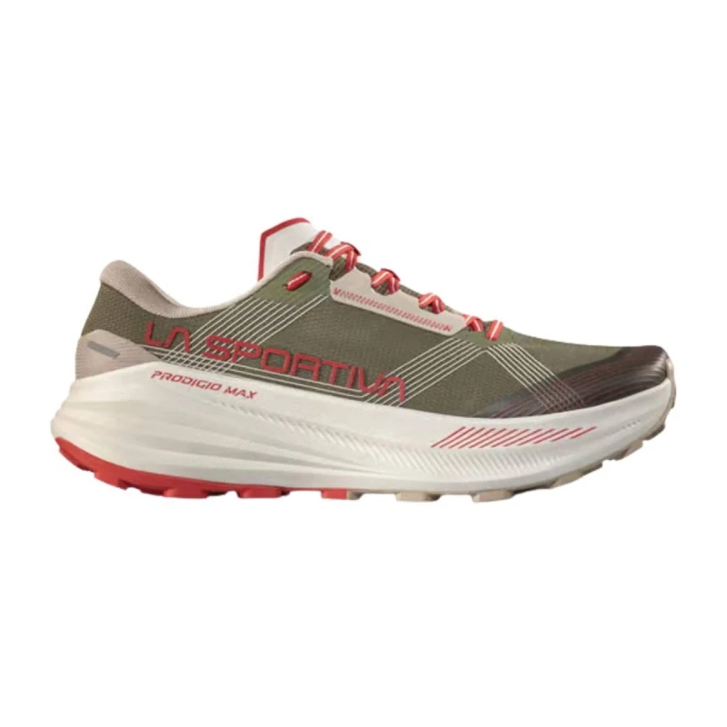 Image of La Sportiva Prodigio Max Shoes Green Red SS26, Size 41 - EUR