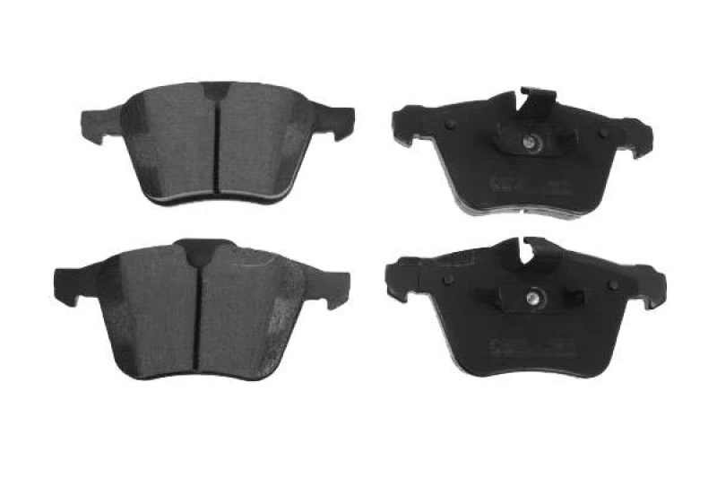 Image of SWAG 15 11 6374 Brake pad set Front Axle, prepared for wear warning indicator, with piston clip Brake Pad Set,disc brake (402)