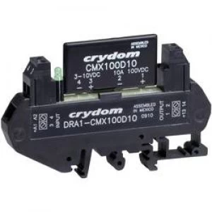 image of Crydom DRA1 CMX60D10 DIN Rail Mount Solid State Relay DC