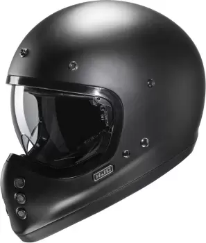 image of HJC V60 Solid Helmet, black, Size 2XL, black, Size 2XL