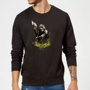 Image of The Lord Of The Rings Gimli Sweatshirt - Black - L