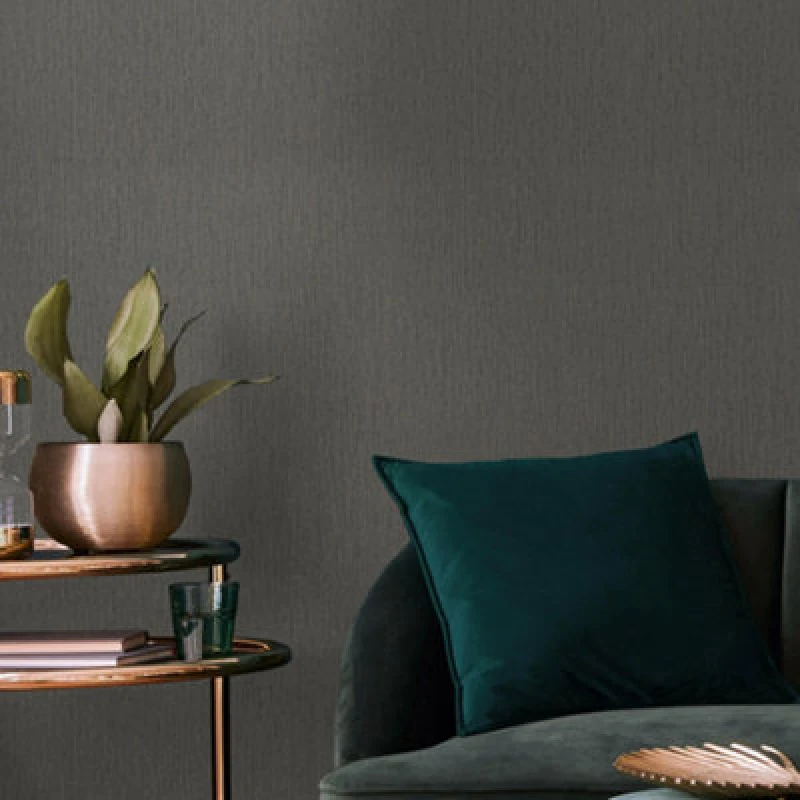 Image of Boutique Boutique Grain Texture Greige Wallpaper in Brown Size: 10000mm_x_520mm Brown 10000mm_x_520mm Unisex 5011583703269