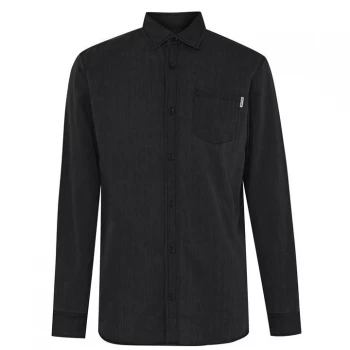 Image of Jack and Jones and Jones Denim Shirt - Black