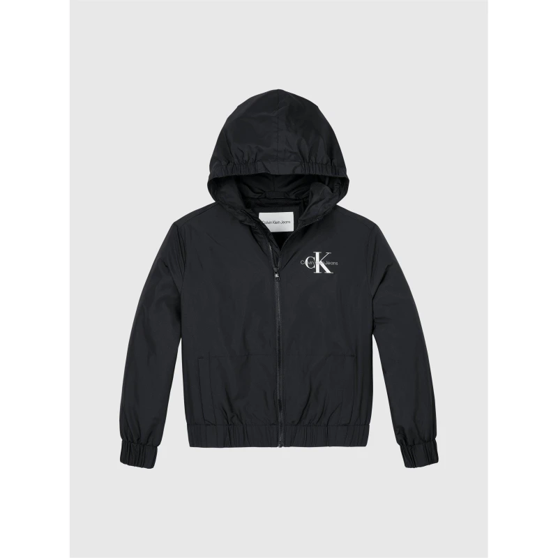 Image of Calvin Klein Jeans MONOLOGO ESSENTIAL JACKET - Black One Size