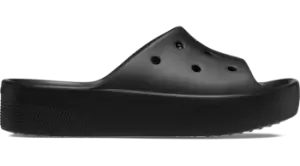 Image of Crocs Classic Platform Slides Women Black 8