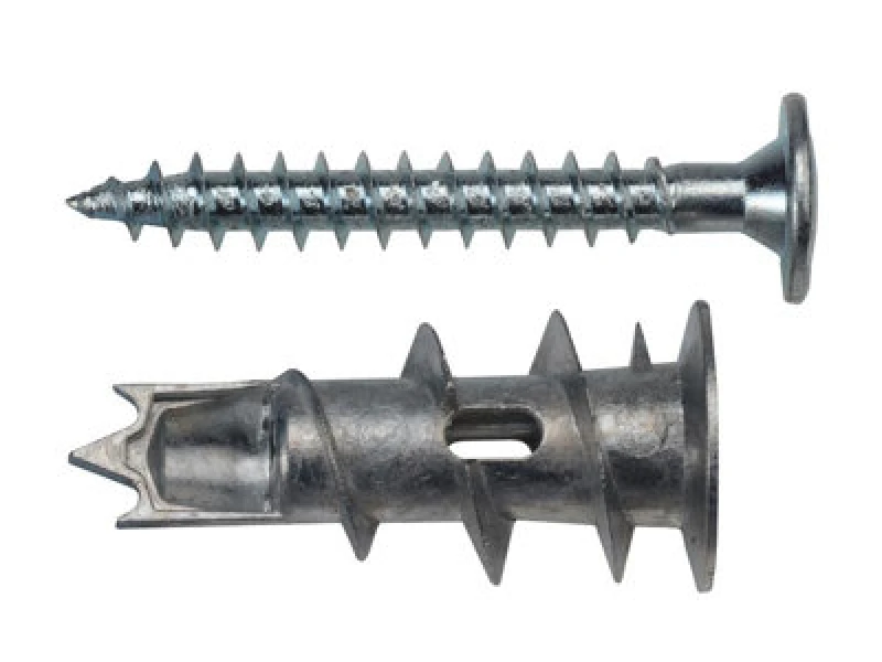 Image of Forgefix Fpkmsp420 Zinc Plasterboard Fixing 4.5 X 35mm Forgepack 6 Forfpkmsp420