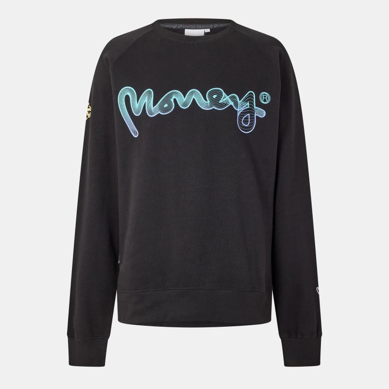 Image of Money Flow Wave Crew Black male X Small